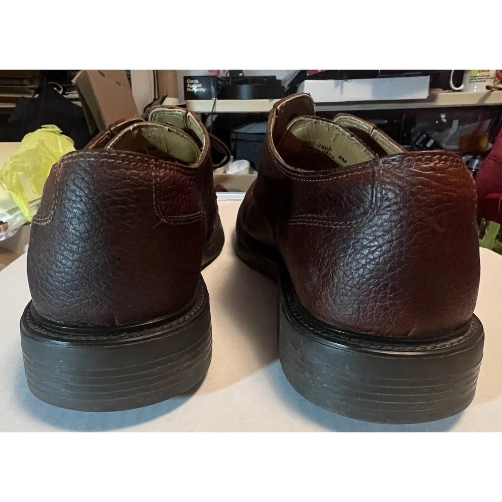 Dockers Stain Defenders Shoes 8 M Brown Leather Upper BlokeCore Dadcore